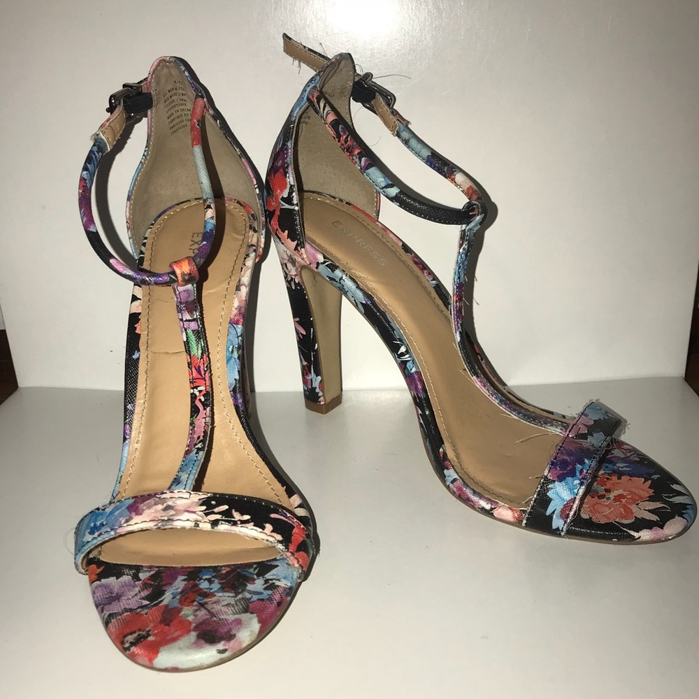 Floral Print Express Stiletto
